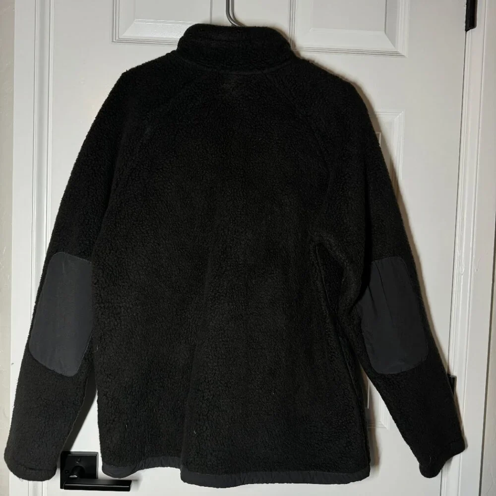 The North Face Cragmont Full Zip Fleece‎ Black Jacket Size L